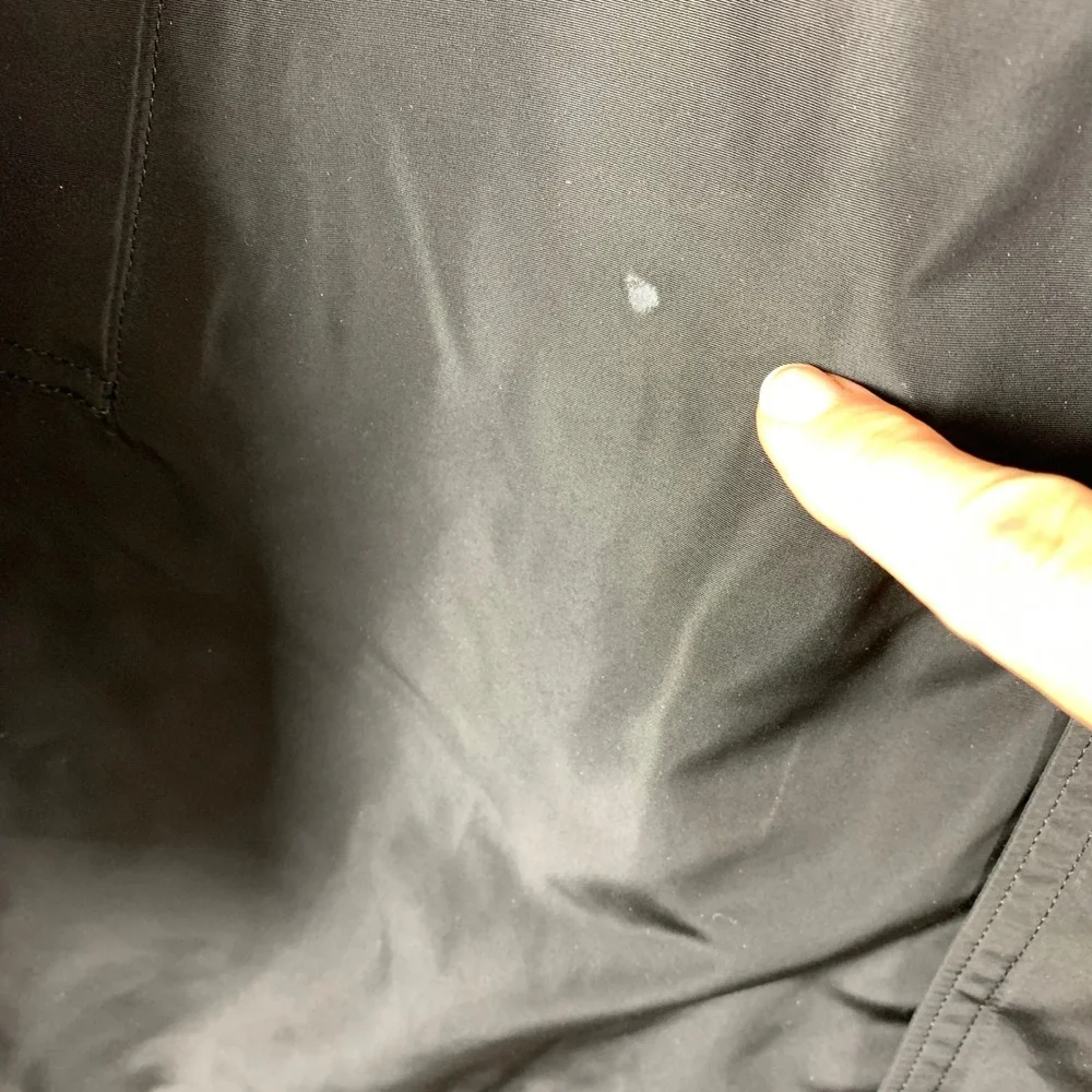 Sanyo Coat Women Large Black Car Coat Lightweight Utility Outerwear‎
